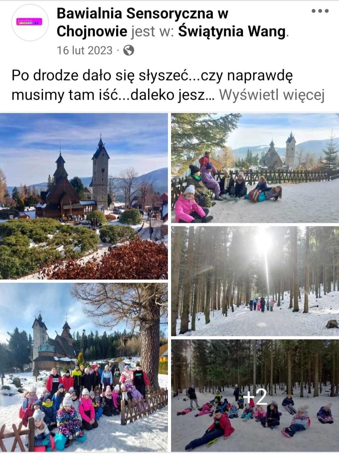 Spacer do świątyni Wang, widoki gór, świątyni, zdjęcia grupowe dzieci